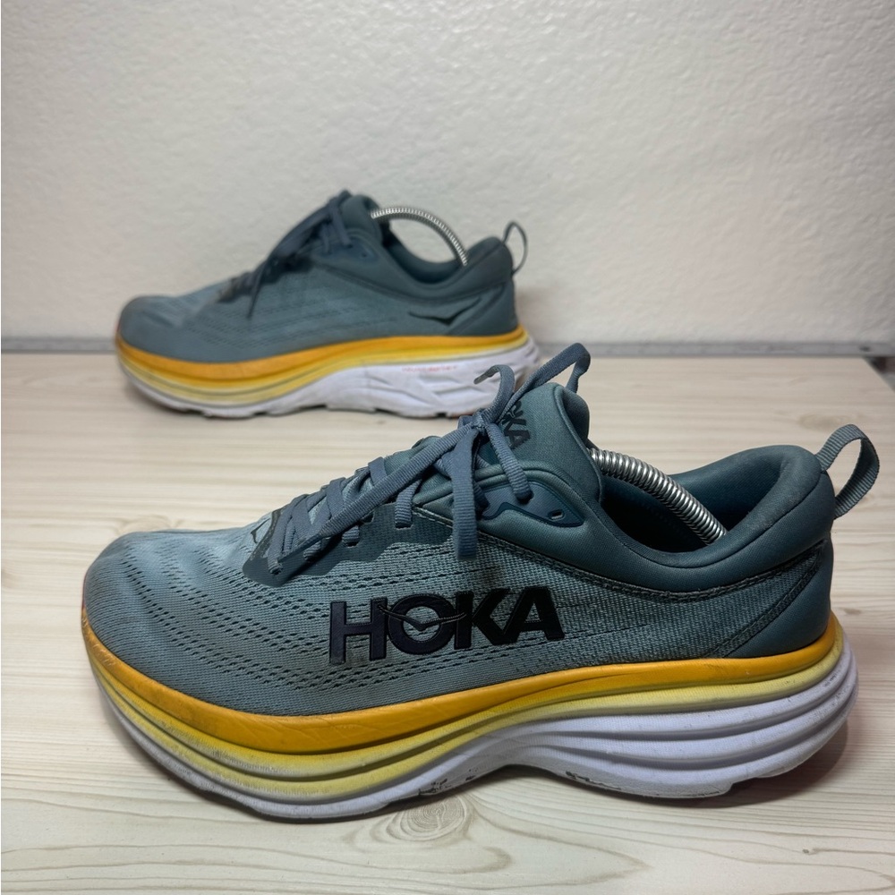 Hoka One One Bondi 8 , 10.5 Wide (2E) 1127953/GBMS Men's Running Shoes
